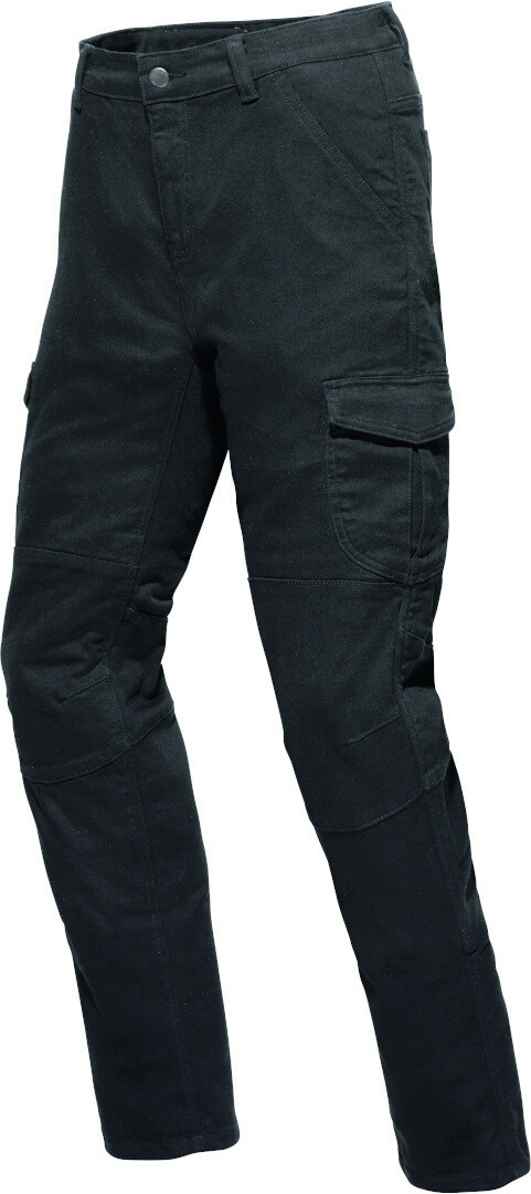 DIFI Bogota Cargo Jeans de moto, noir, taille 40 pour Hommes