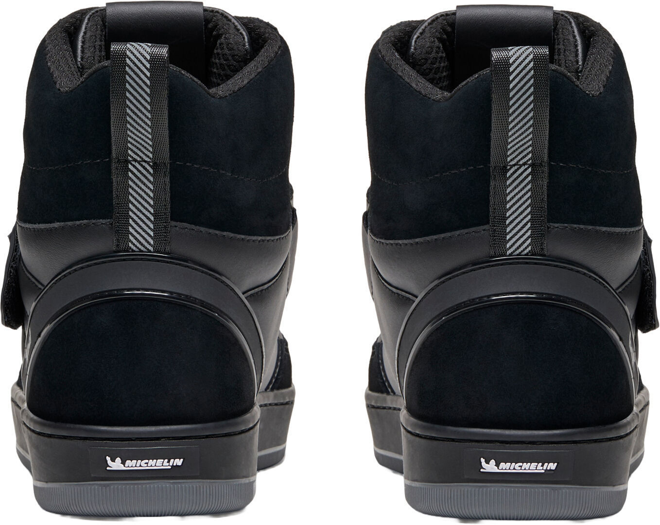 Side view of XPD Moto Pro H2Out waterproof Motorcycle Shoes, black, Size 41 for Men