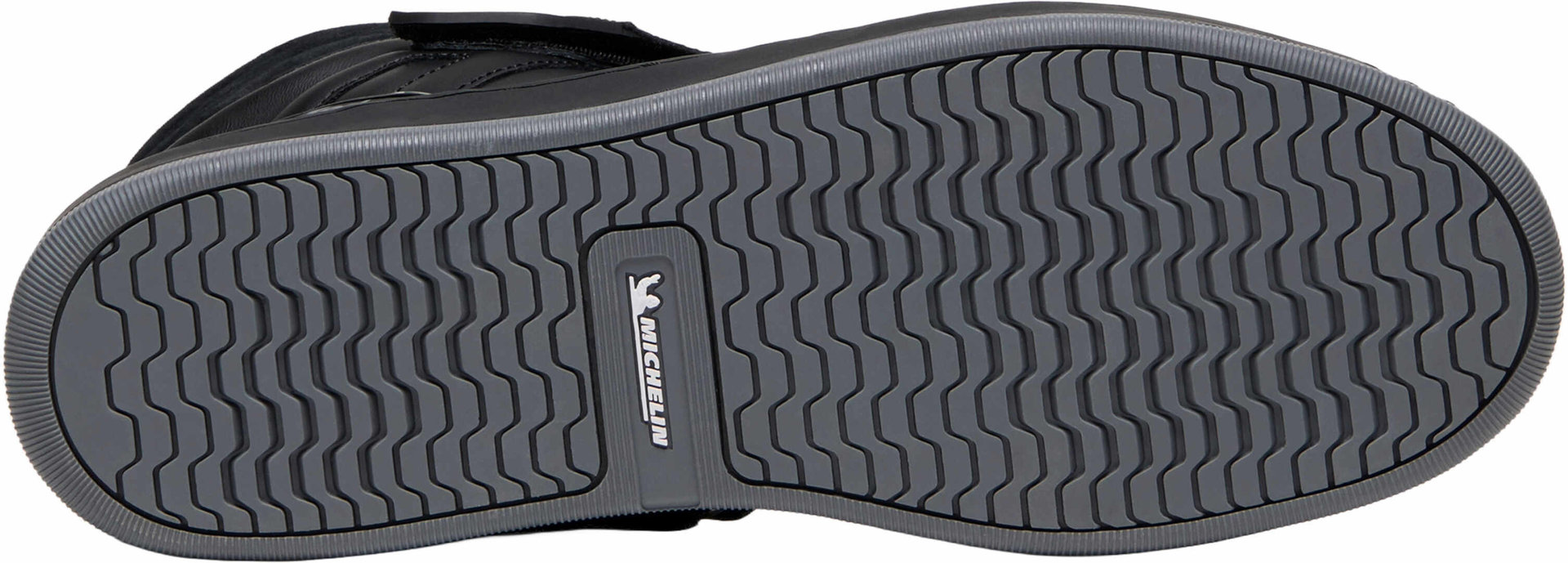 Side view of XPD Moto Pro H2Out waterproof Motorcycle Shoes, black, Size 41 for Men