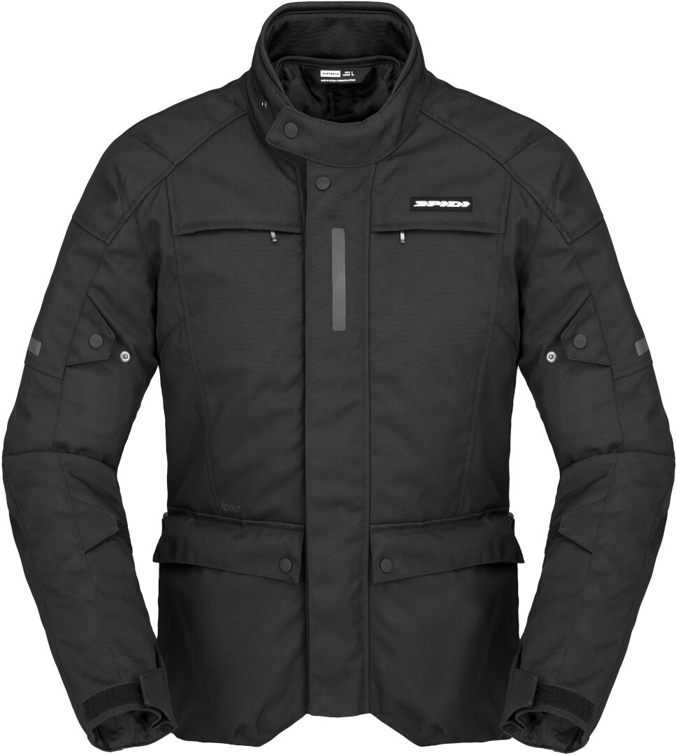 Spidi Traveler 3 Dark Edition водонепроницаемая мотоциклетная текстильная куртка