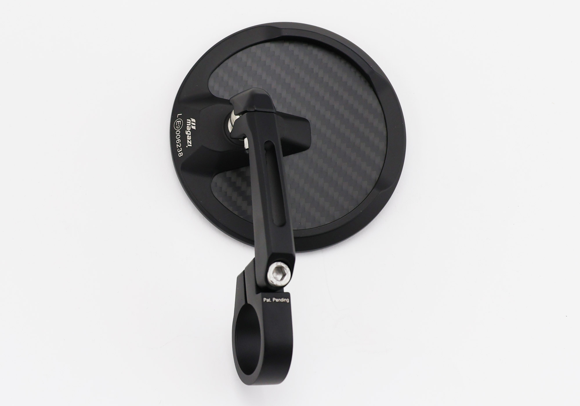 PROTECH MAGAZI miroir XC-100 fraisé CNC aluminium/carbone/verre miroir noir