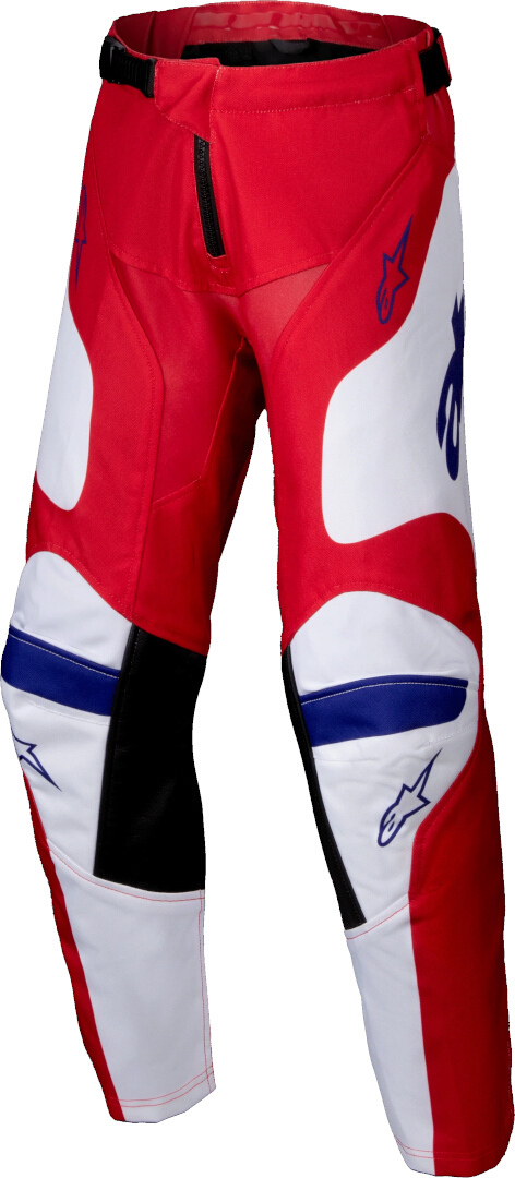 Alpinestars Unisex White Red Racer Veil Youth Motocross Pants, White-Red, Size 26