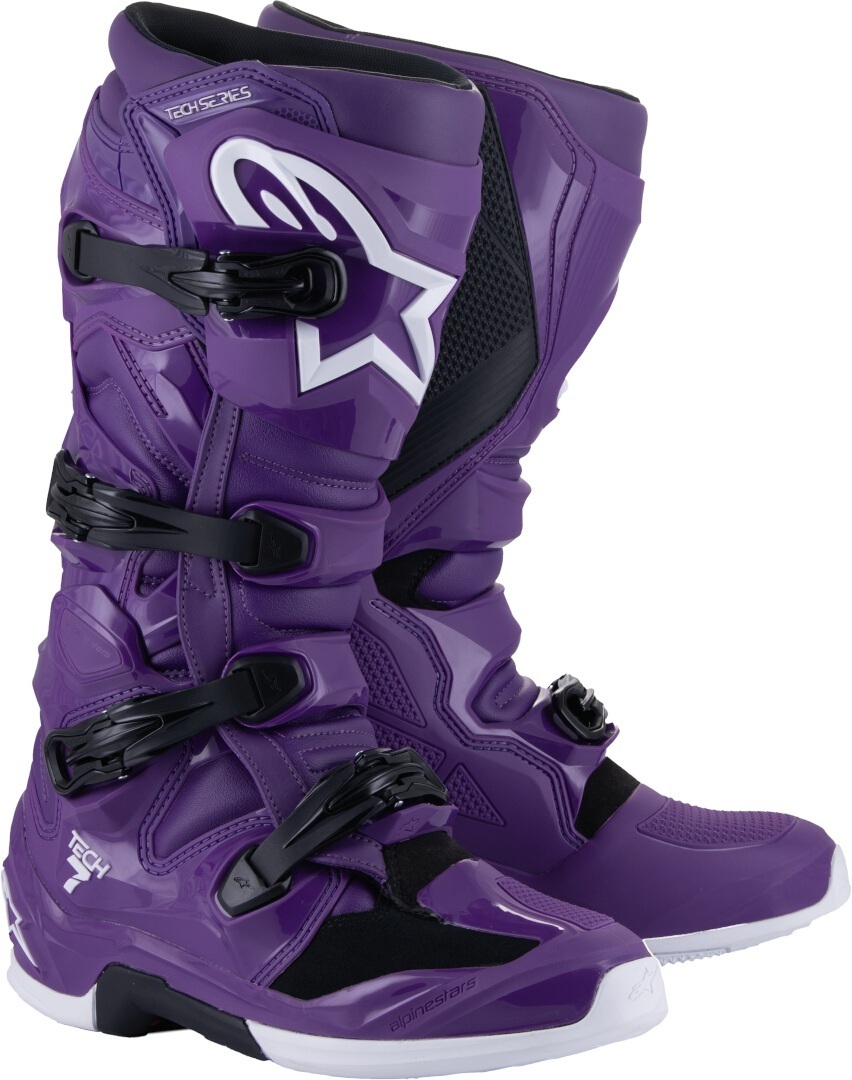 Alpinestars Tech 7 Ботинки для мотокросса Пурпурный 16 (52) 