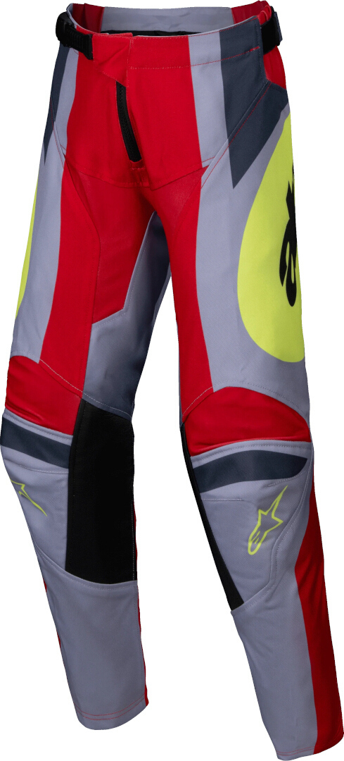 Alpinestars Unisex Grey Red Racer Melt Youth Motocross Pants, Grey-Red, Size Xl