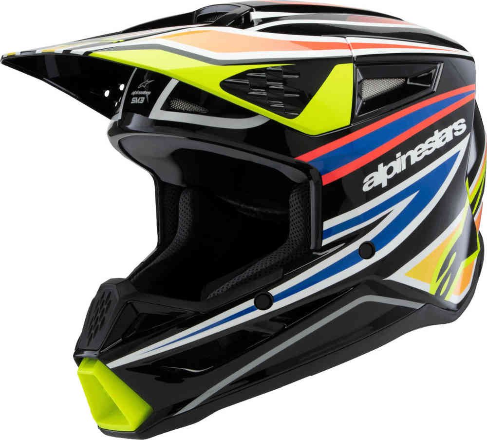 Alpinestars SM3 Wurx Молодежный шлем для мотокросса