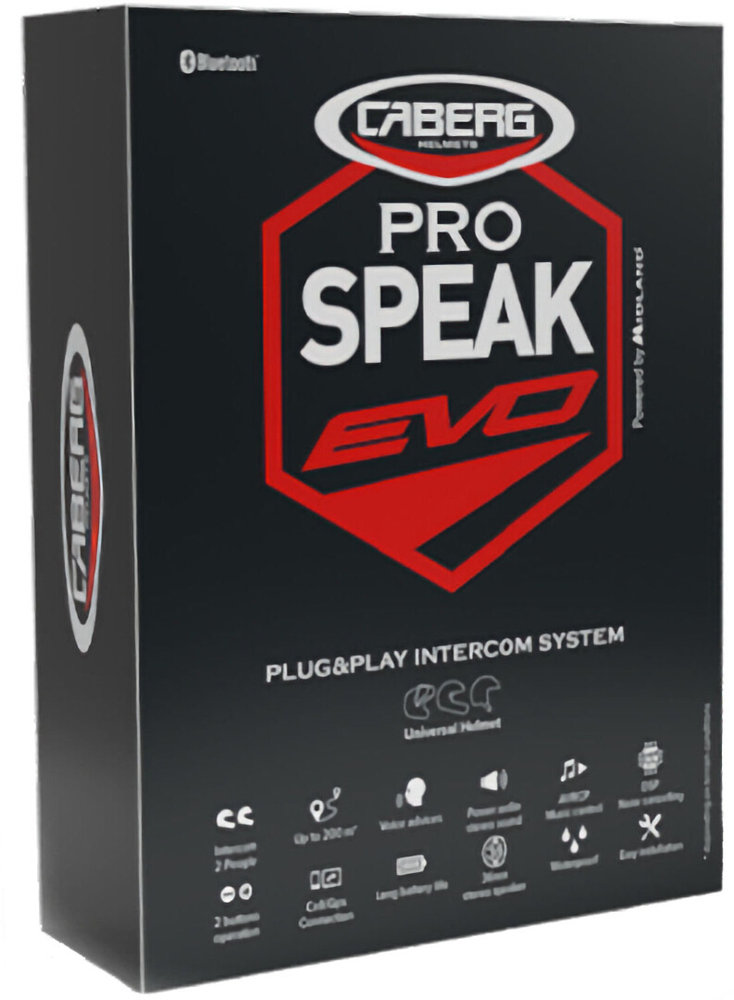 Caberg Pro Speak Evo Bluetooth Система связи в одном комплекте