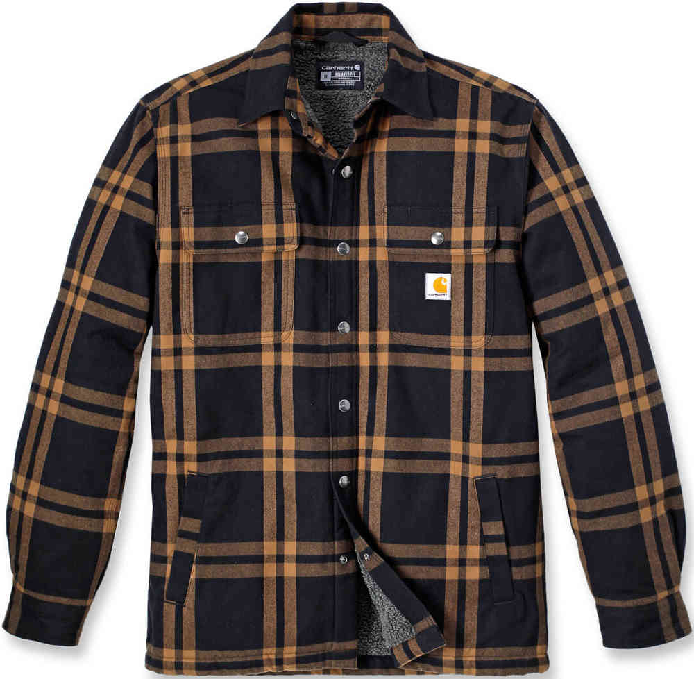 Carhartt Relaxed Fit Flannel Sherpa Lined Рубашка