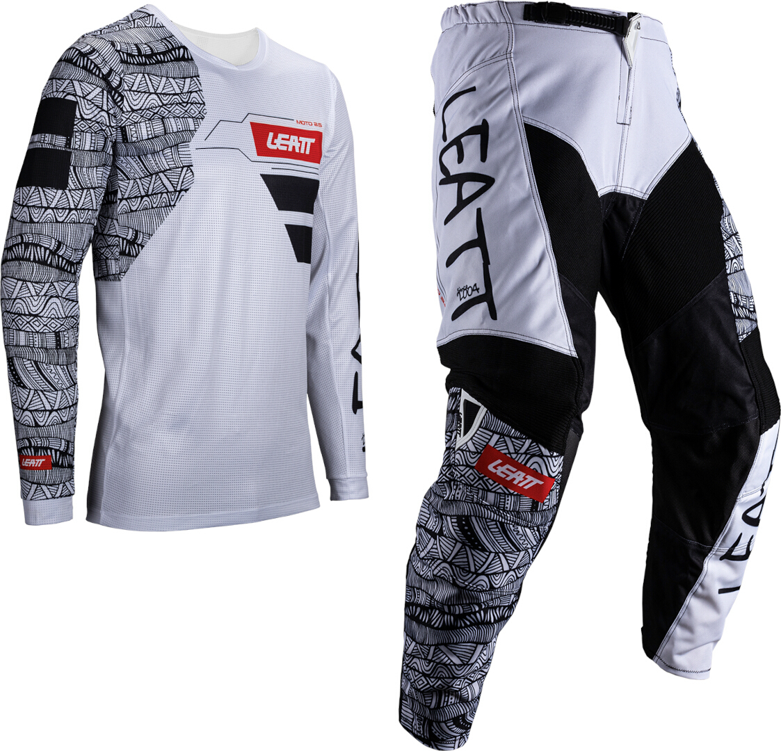 Leatt 3.5 Ride Kit Mosaic 2025 Conjunto de maillot y pantalones de motocross