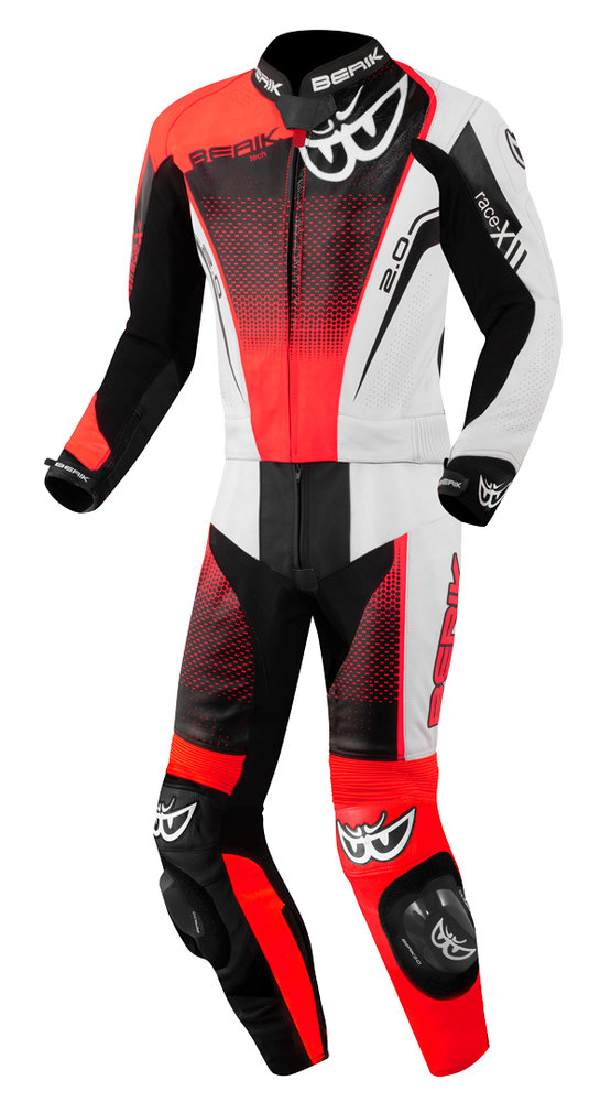 Berik XR-Ace Evo перфорированный мотоциклетный кожаный костюм из 2 предметов 2-й выбор
