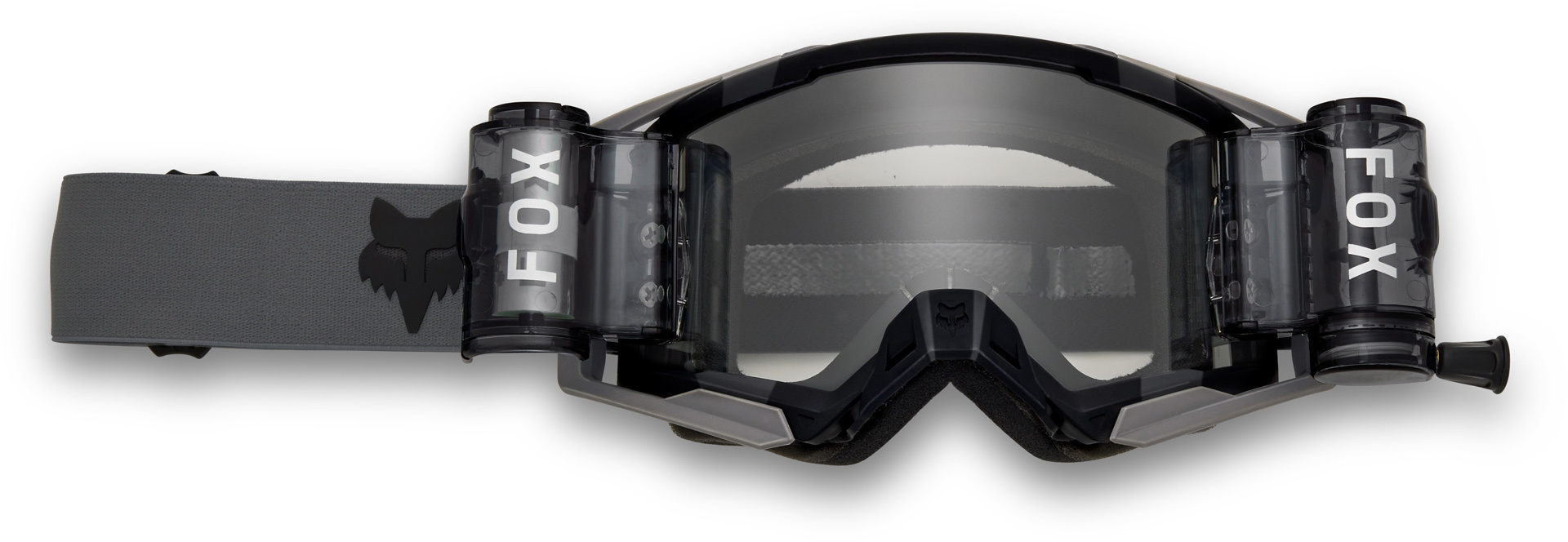 FOX Airspace Roll-Off Motocross Goggles, black for Men-image-689992878