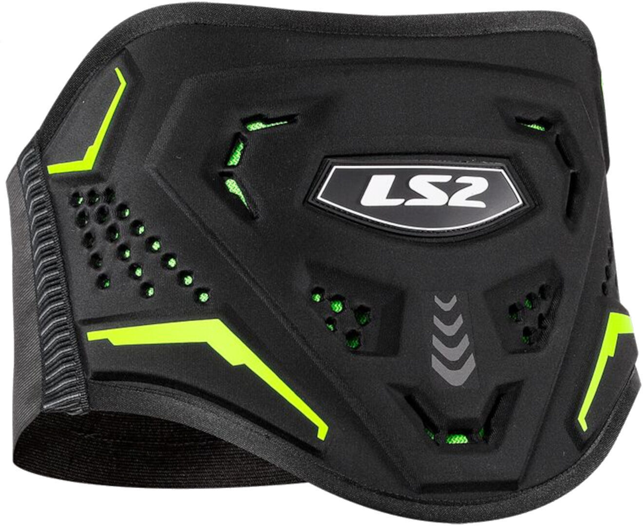 LS2 Koku Wide Kidney Belt, black-yellow, Size M L for Men-image-293034127