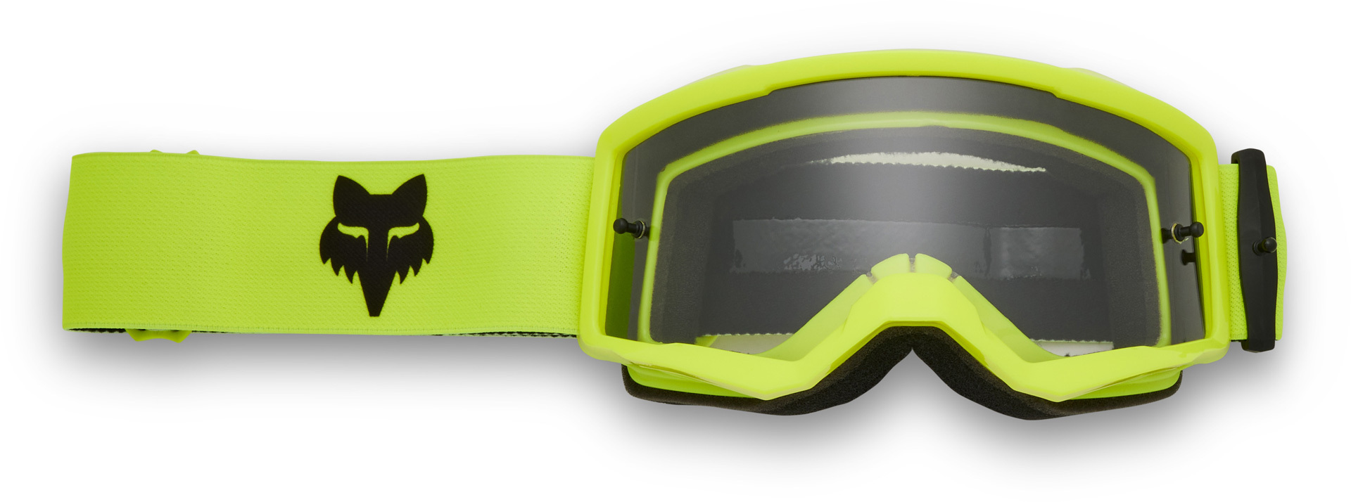 FOX Main Core Youth Motocross Goggles, yellow-image-905055424