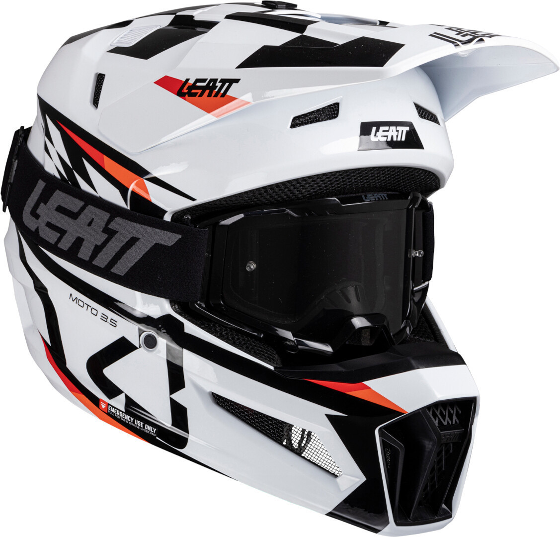 Leatt 3.5 Sharp Шлем для мотокросса с очками