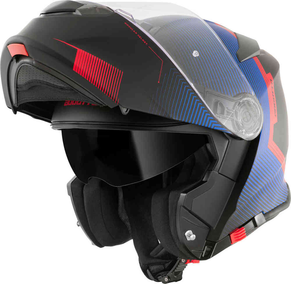 Bogotto H271 Wayke Шлем Черный матовый/красный/синий S 