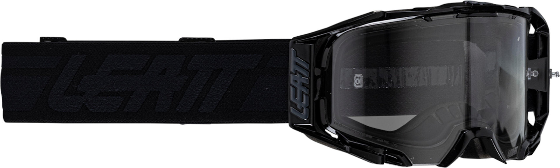 Leatt Men's Black Velocity 6.5 Stealth Photochromic Motocross Goggles, For