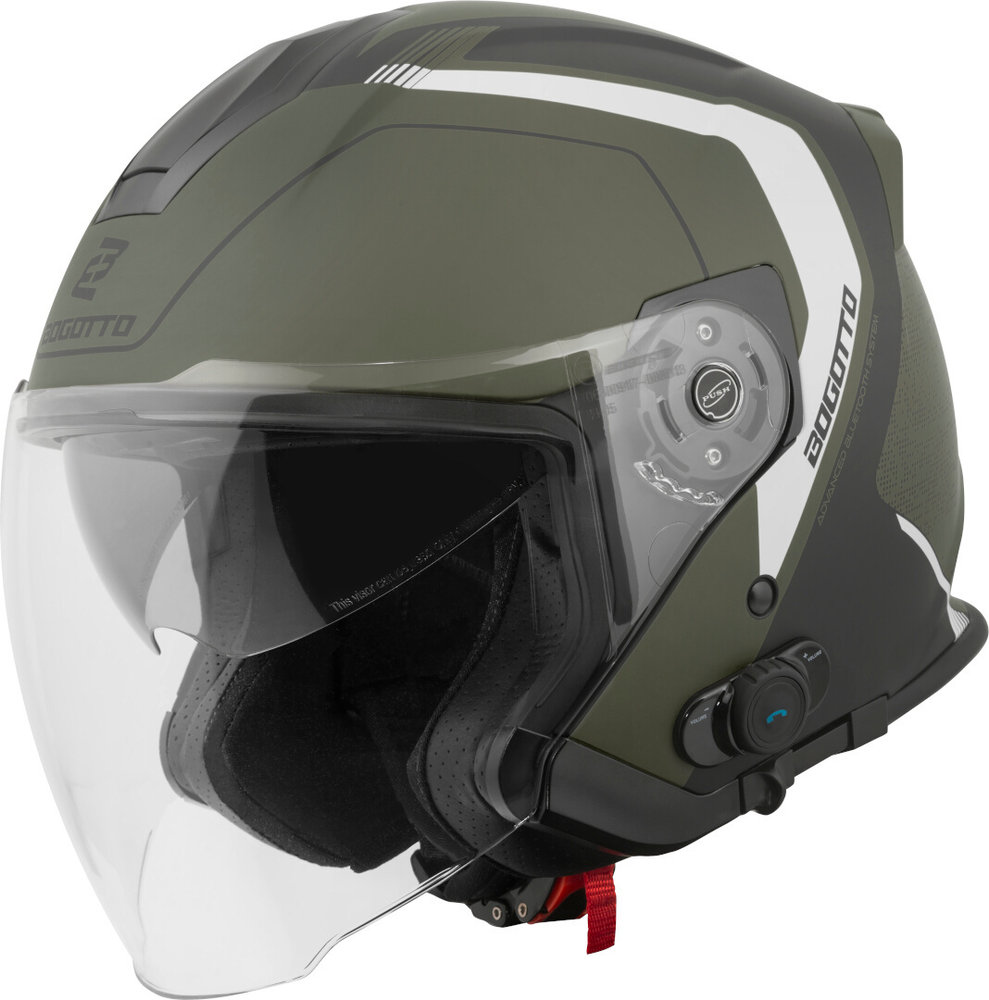 Bogotto H586 BT Illus Шлем Bluetooth Jet