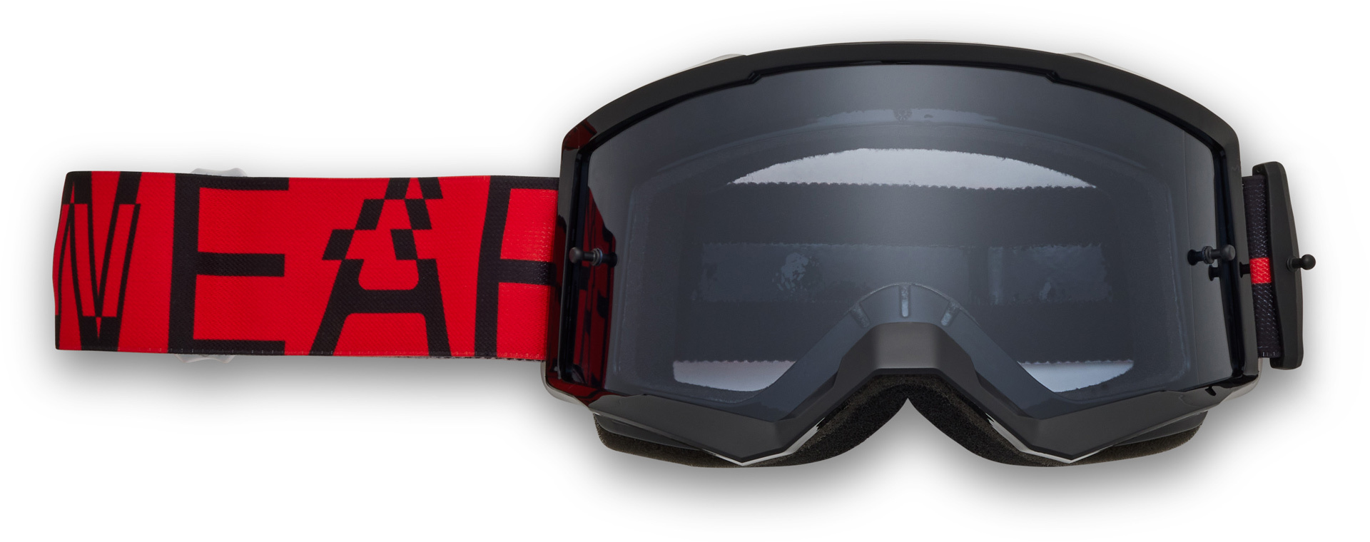 FOX Main Race Spec Mirrored Lens Очки для мотокросса Красный 