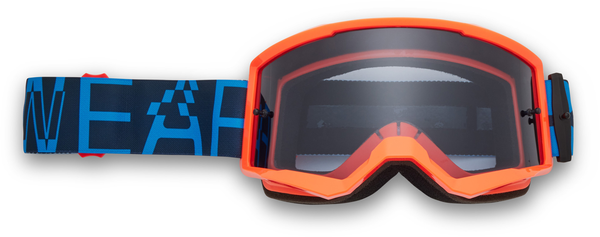 FOX Main Race Spec Mirrored Lens Очки для мотокросса Синий 
