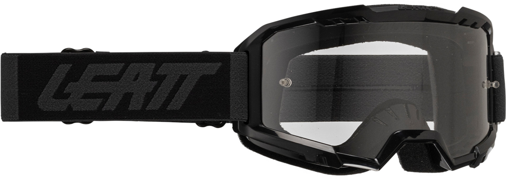 Leatt Vizion 2.5 Lunettes de motocross, noir-gris pour Hommes