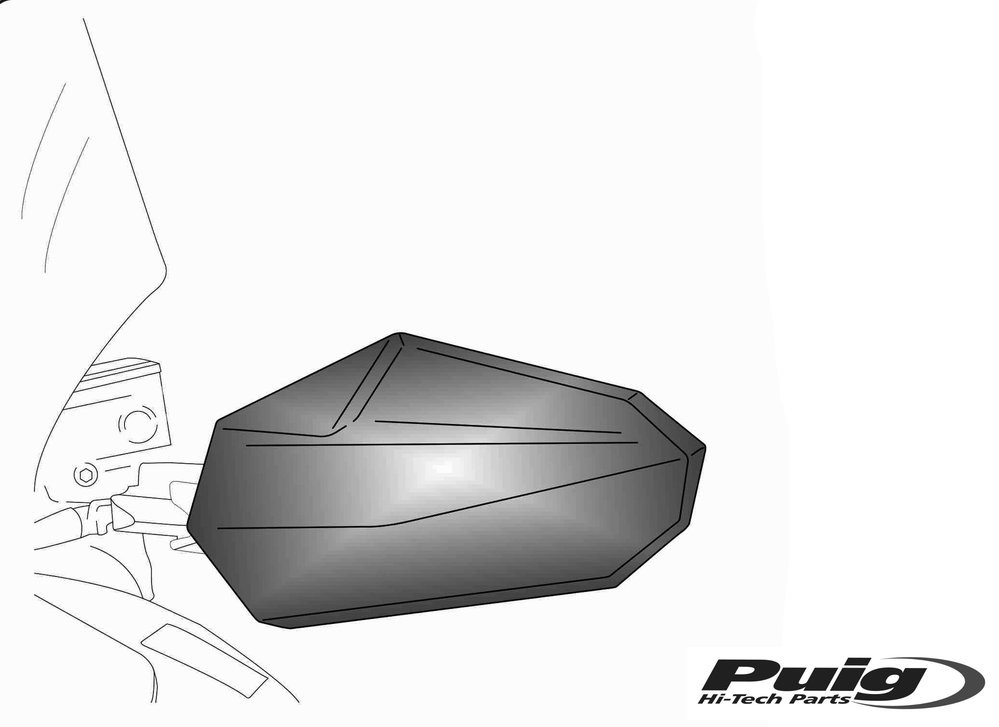 Puig Maxiscooter handskydd