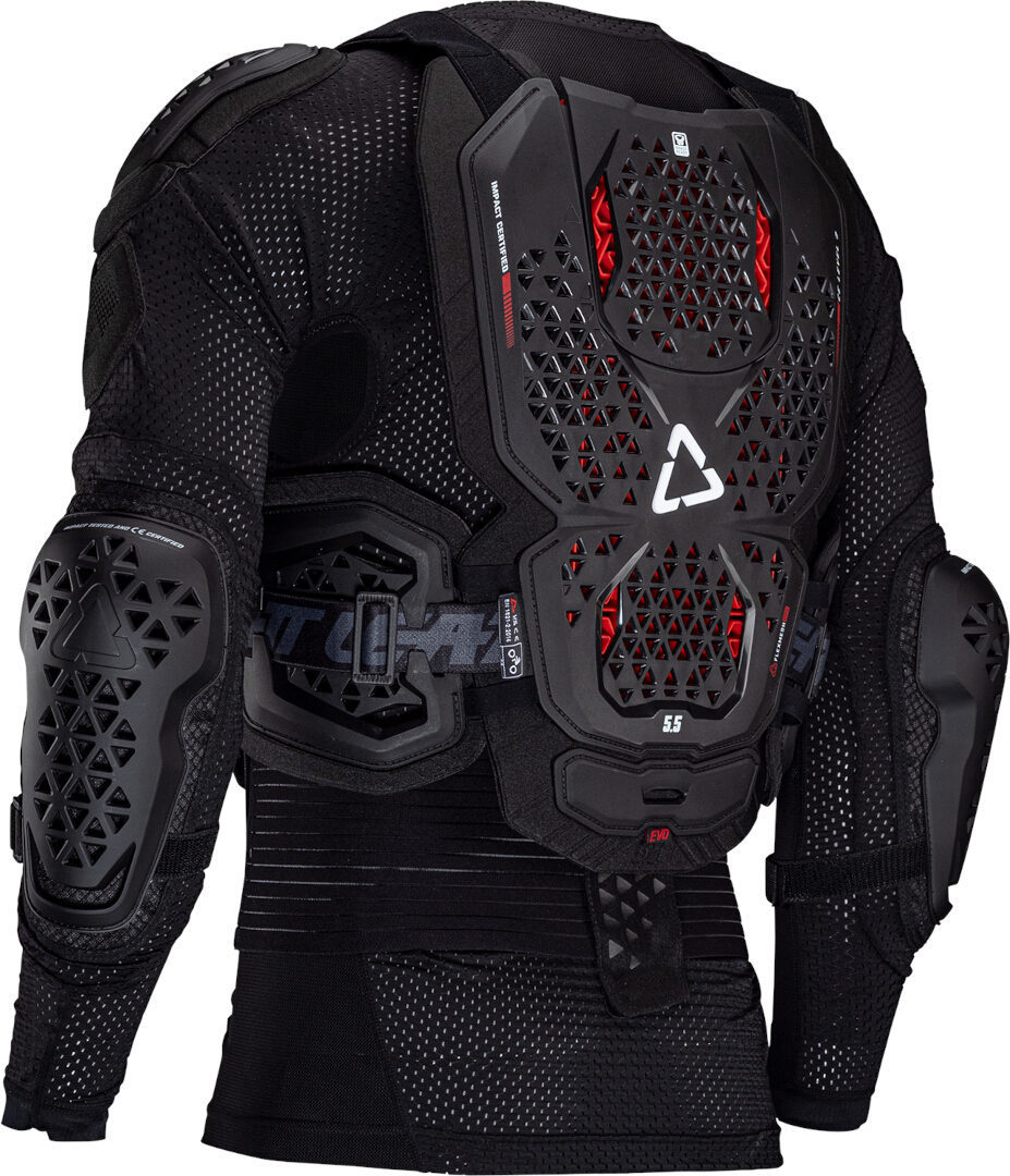 Side view of Leatt Body 5.5 EVO Protector Jacket, black, Size S for Men