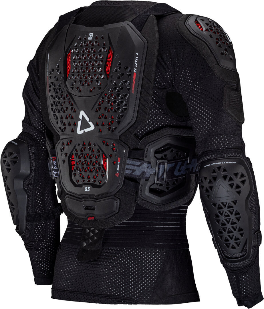 Side view of Leatt Body 5.5 EVO Protector Jacket, black, Size S for Men