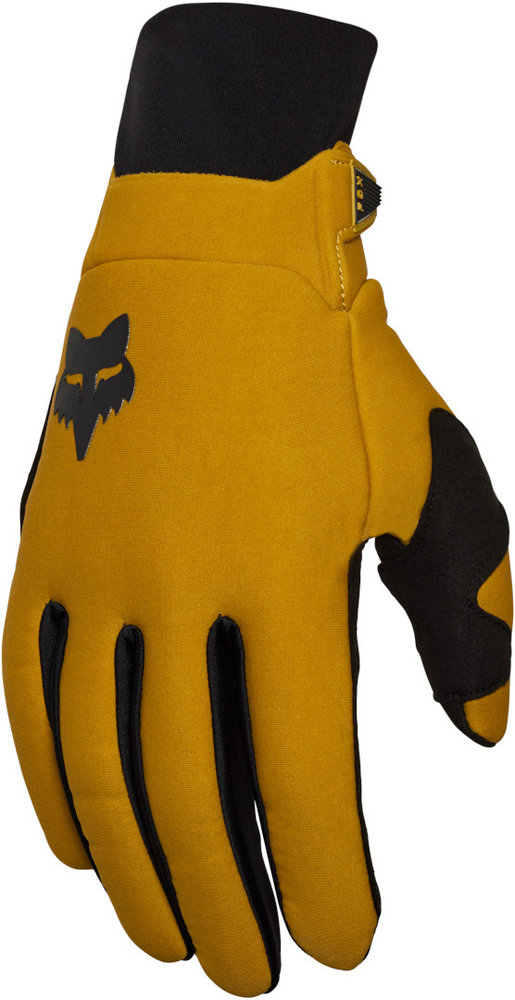 Gants longs vélo Fox Racing Defend Thermo noirs - Équipement pilote
