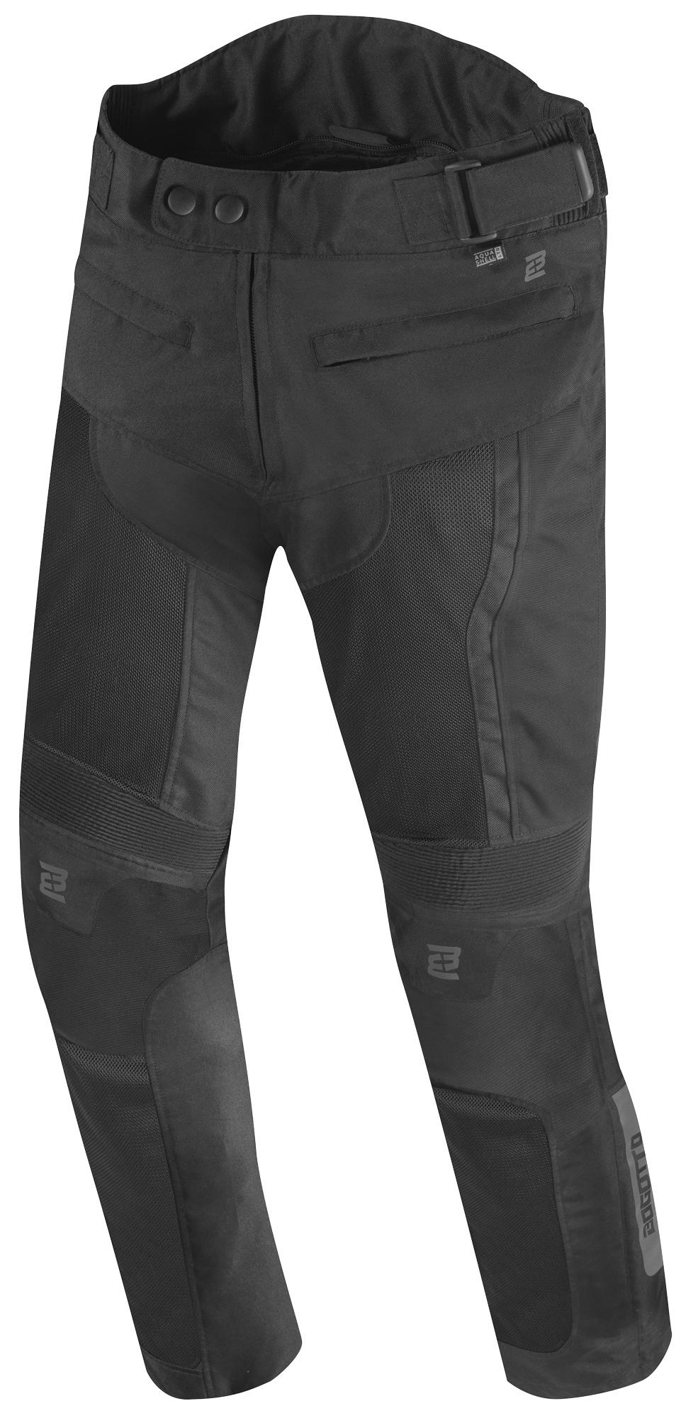 Bogotto Vysio pantalon textile de moto imperméable 2 en 1, noir, taille 4XL pour Hommes