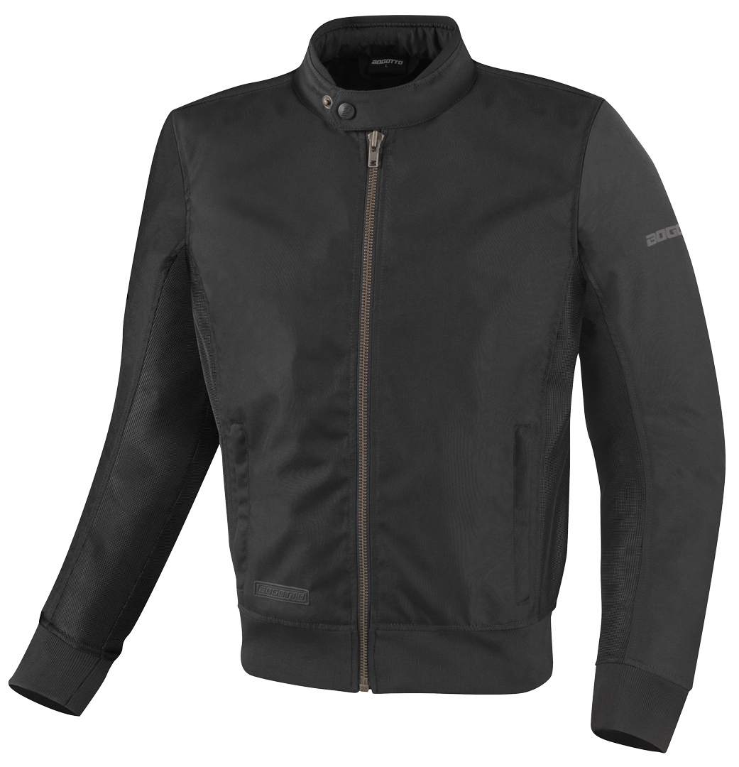 Bogotto Drift-R Air Mesh Мотоциклетная текстильная куртка чёрный S 