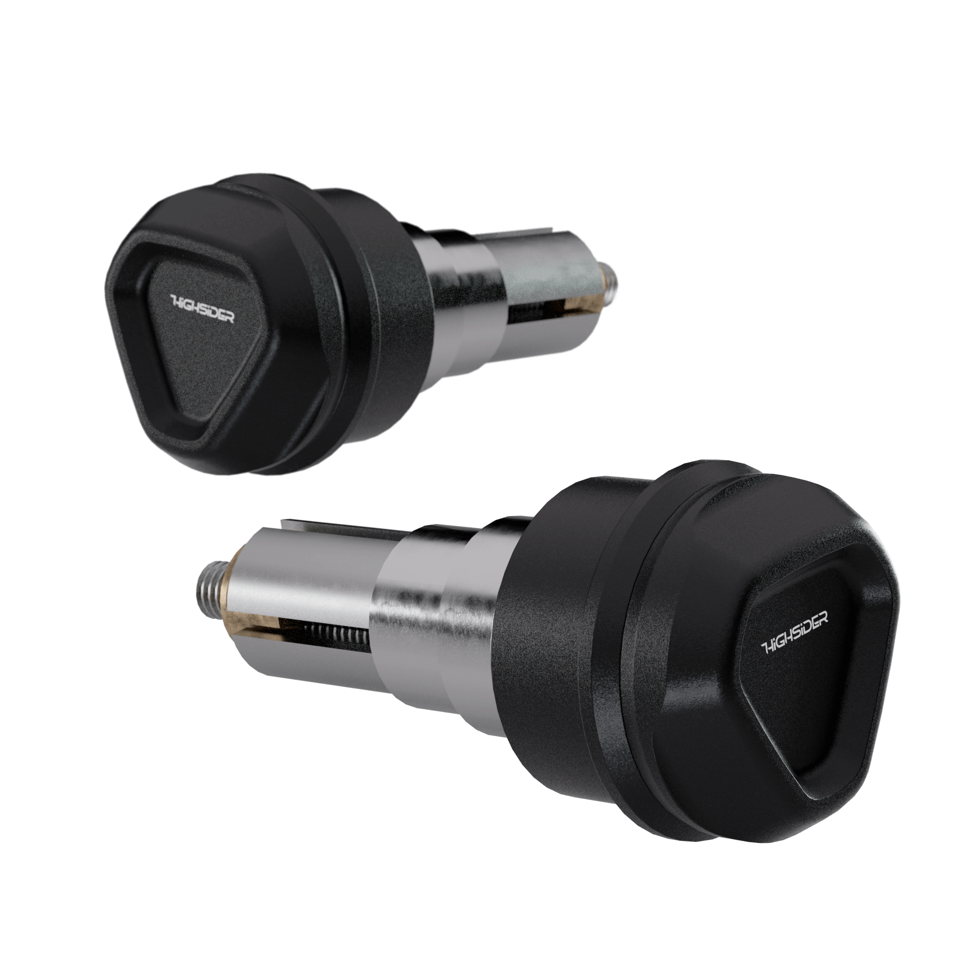 HIGHSIDER VENTURA-LS Poids de guidon, noir