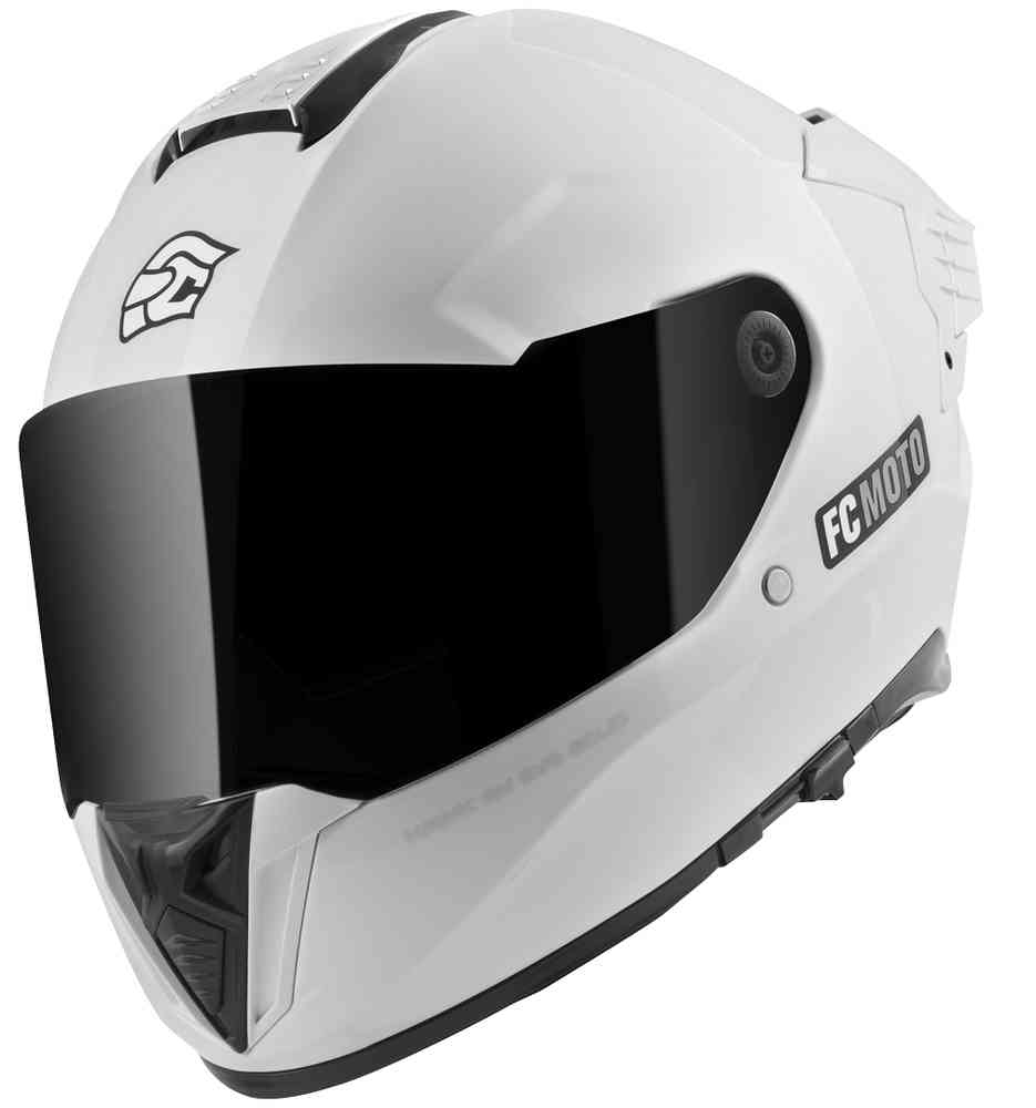 FC-Moto Hawk EVO Solid Шлем Белый металлик XS 