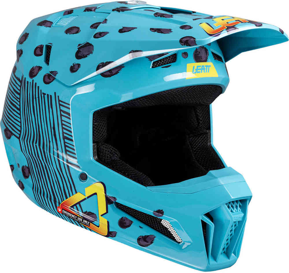 Leatt 3.5 Angled Junior Шлем для мотокросса с очками