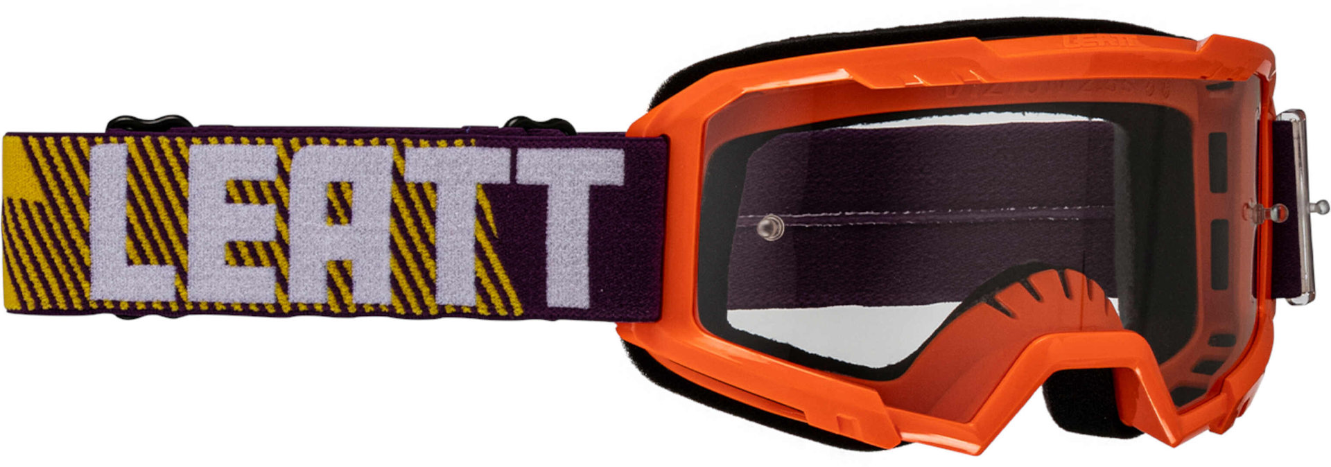 Leatt Vizion 2.5s Bicolor Junior Motocross Goggles, purple-yellow-orange-image-555988255