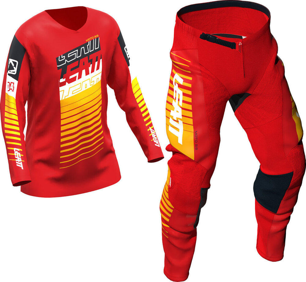 Leatt 3.5 Ride Kit Stripes Mini/Junior Джерси и брюки для мотокросса