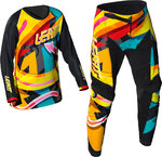 Leatt 3.5 Ride Kit Carnival 2025 Mini/Junior Джерси и брюки для мотокросса