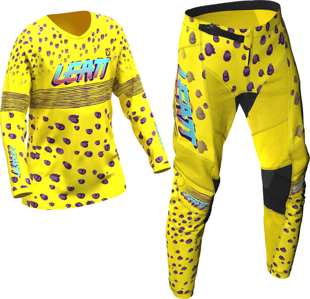 Leatt 3.5 Ride Kit Cheetah 2025 Mini/Junior Джерси и брюки для мотокросса