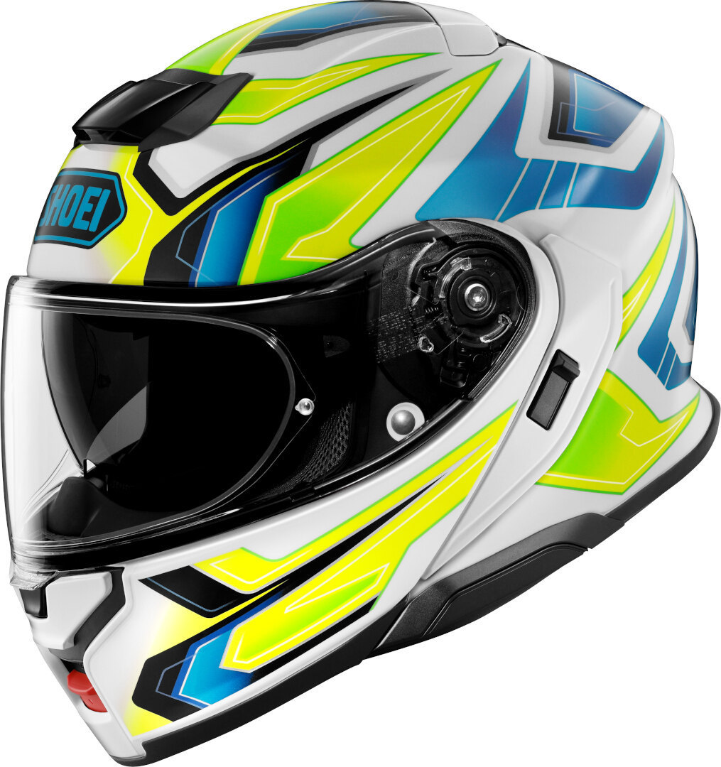 Shoei Neotec 3 Anthem Шлем белый/синий/неоновый XL (61/62) 