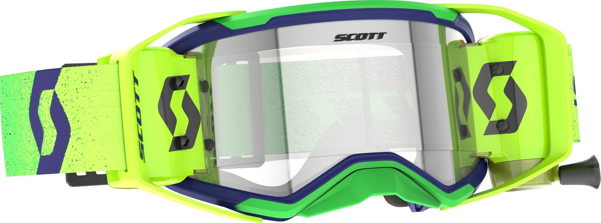 Scott Prospect 2.0 Wfs Motocross Goggles, Purple-Yellow For Men