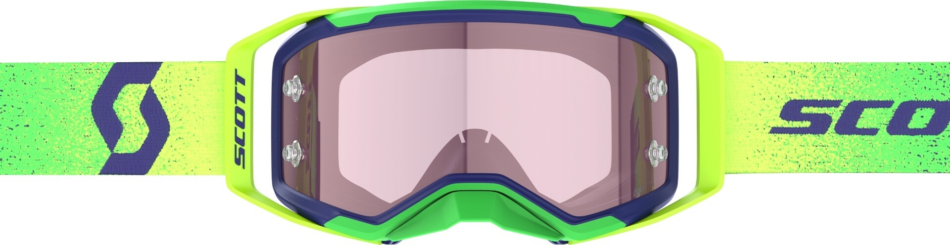 Side view of Scott Prospect 2.0 AMP Motocross Goggles, purple-yellow for Men