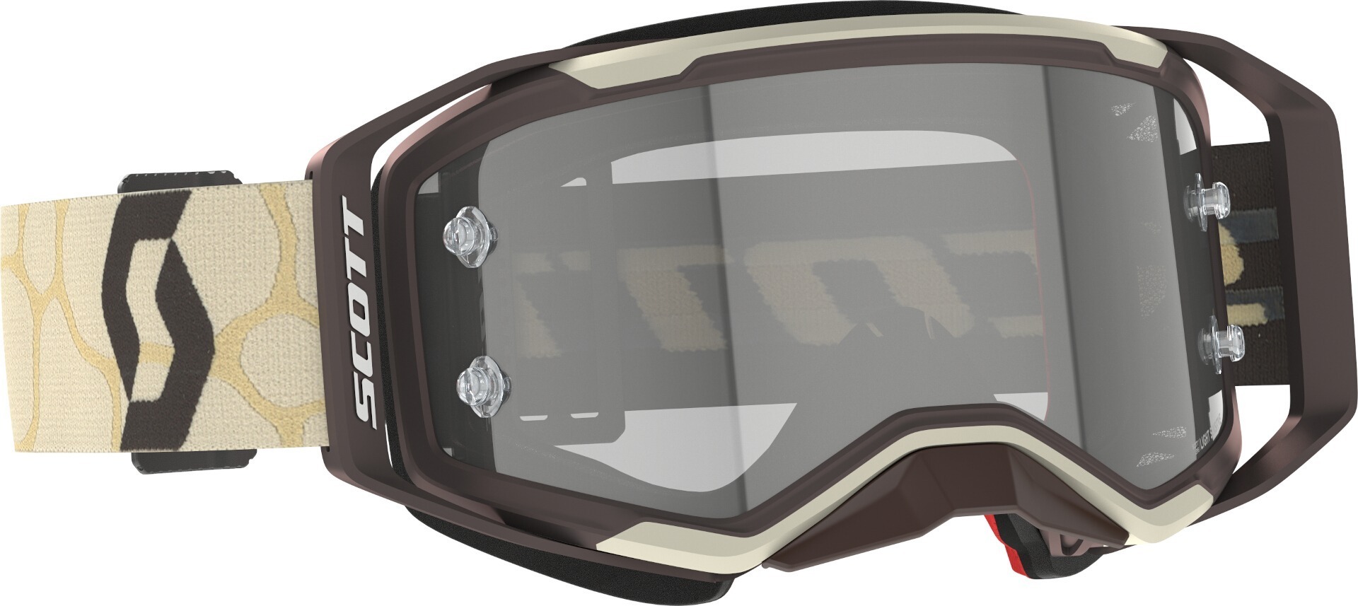 Scott Prospect 2.0 Sand Dust LS Motocross Brille, braun für Männer
