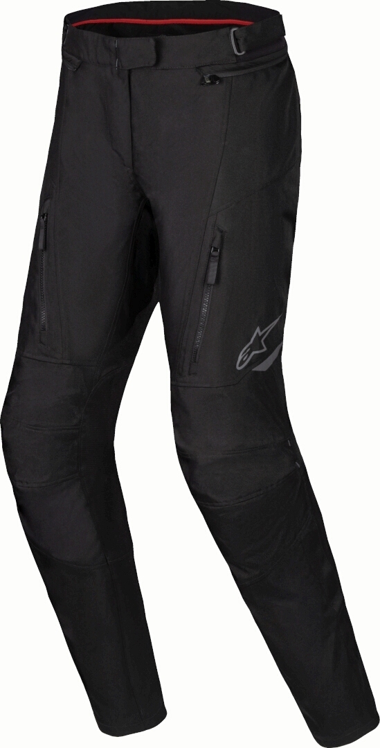 Alpinestars Women's Black Stella St-1 Waterproof Motorcycle Textile Pants, Size L For