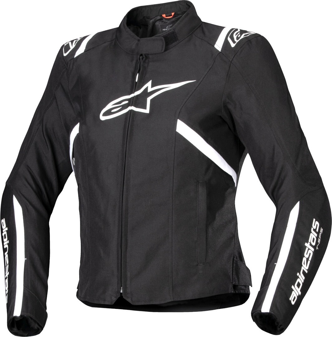 Alpinestars Stella T-SPS V2 водонепроницаемая женская мотоциклетная текстильная куртка Черный/Белый XL 