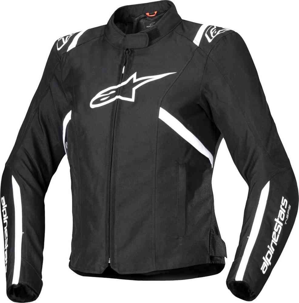 Alpinestars Stella T-SPS V2 водонепроницаемая женская мотоциклетная текстильная куртка Черный/Белый XS 
