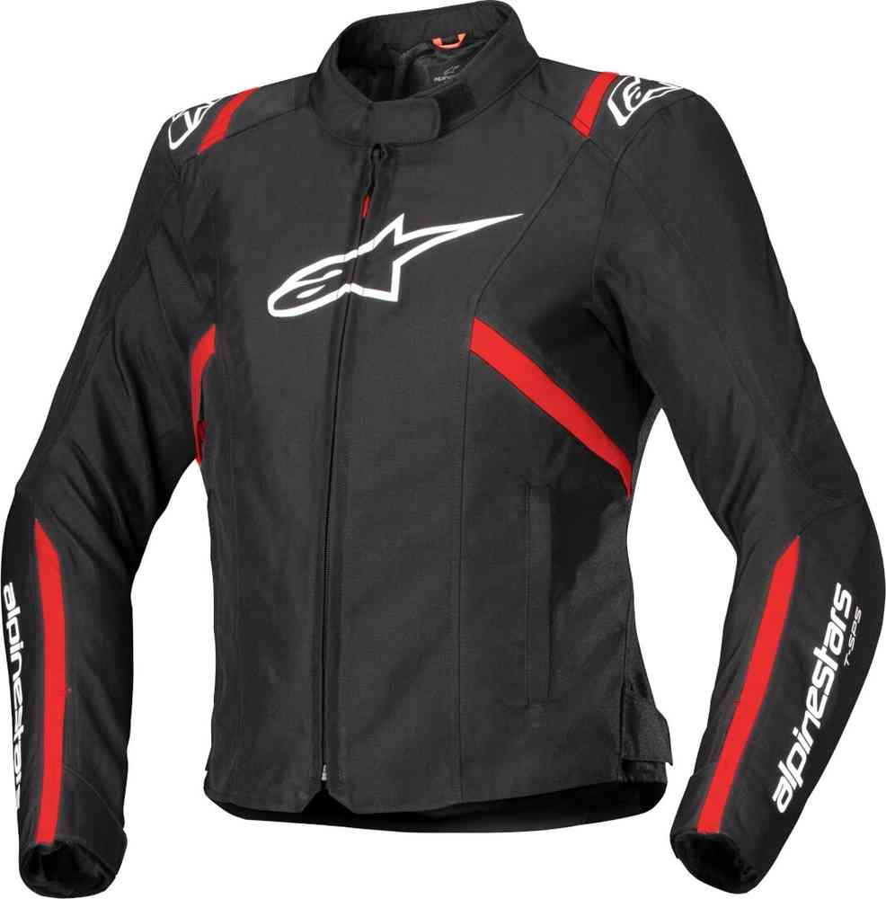 Alpinestars Stella T-SPS V2 водонепроницаемая женская мотоциклетная текстильная куртка Черный/Красный XS 