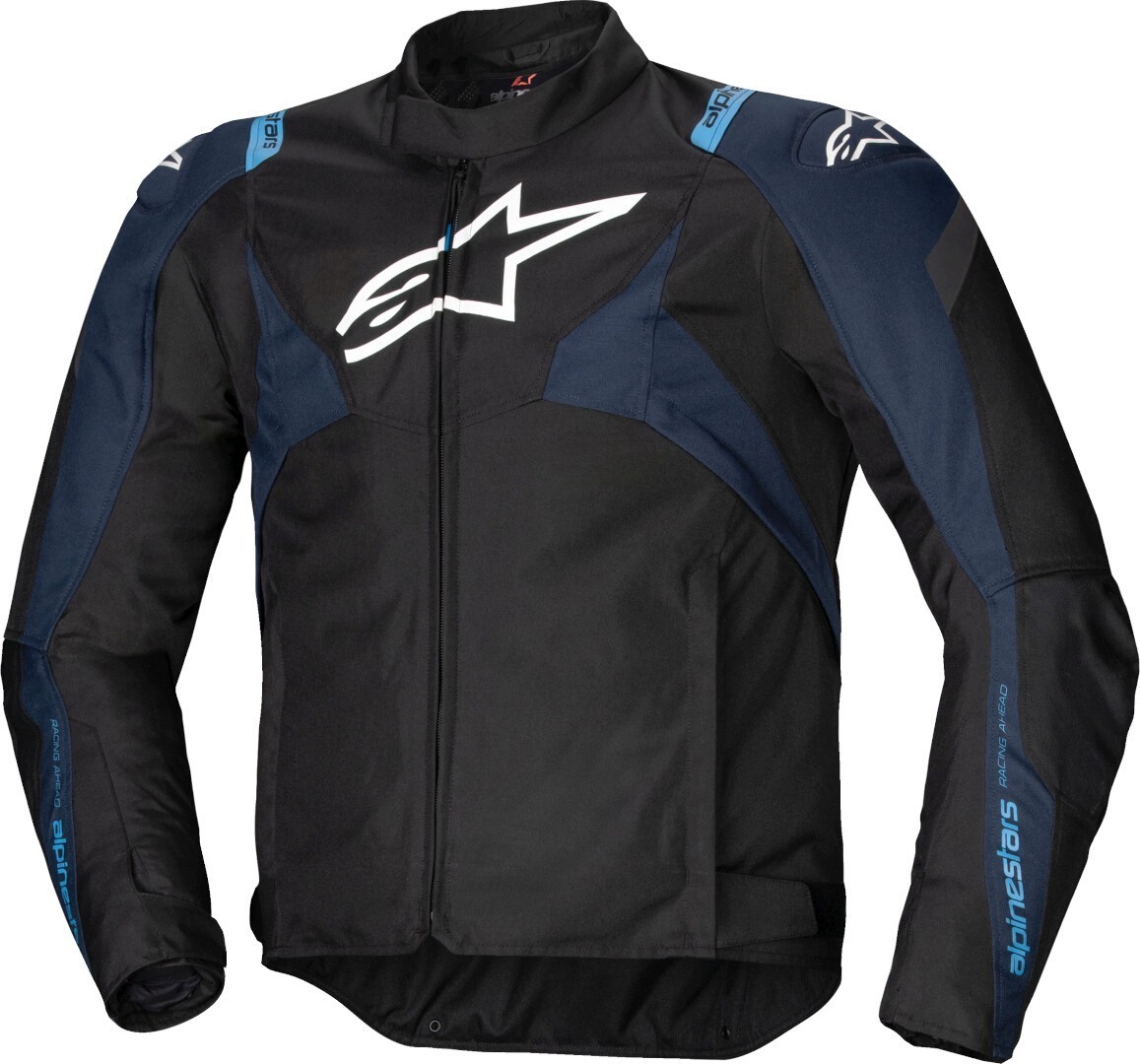 Alpinestars T-Jaws V4 водонепроницаемая мотоциклетная текстильная куртка Черный/Синий S 