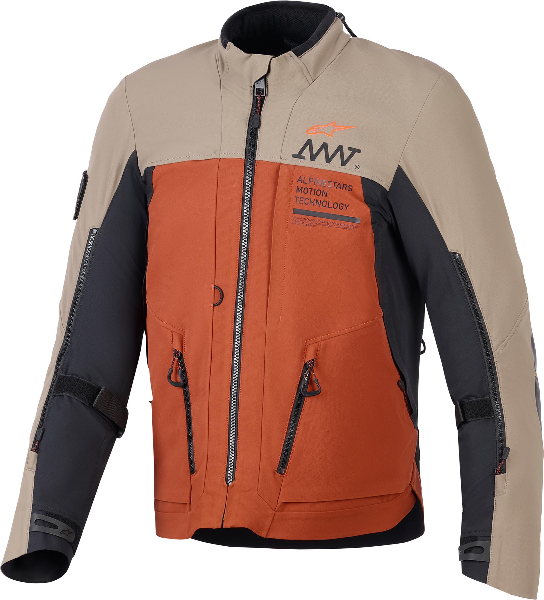 Alpinestars Men's Amt-8 Stretch Drystar Xf Waterproof Motorcycle Textile Jacket, Size 4XL For