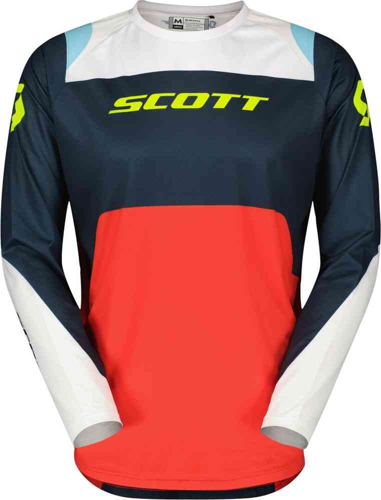 Scott Evo Race Sail Blue Джерси для мотокросса