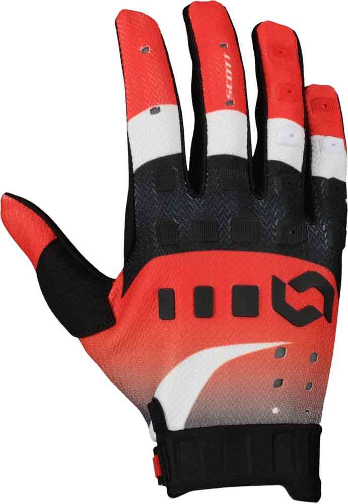 Scott Podium Pro Fast Red Перчатки для мотокросса