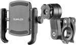 Interphone Quiklox Crab Pro в комплекте алюминиевое крепление для руля Ø20-30 мм