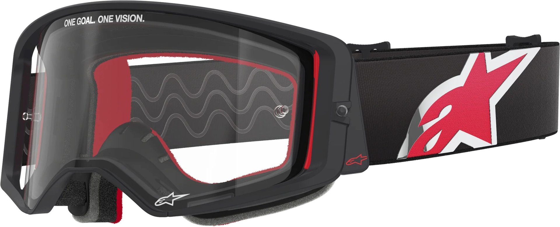 Alpinestars Supertech Corp Absolute Vision Stripe Очки для мотокросса